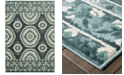 Oriental Weavers CLOSEOUT!  Jayden 7415B Blue/Ivory 3'10" x 5'5" Area Rug